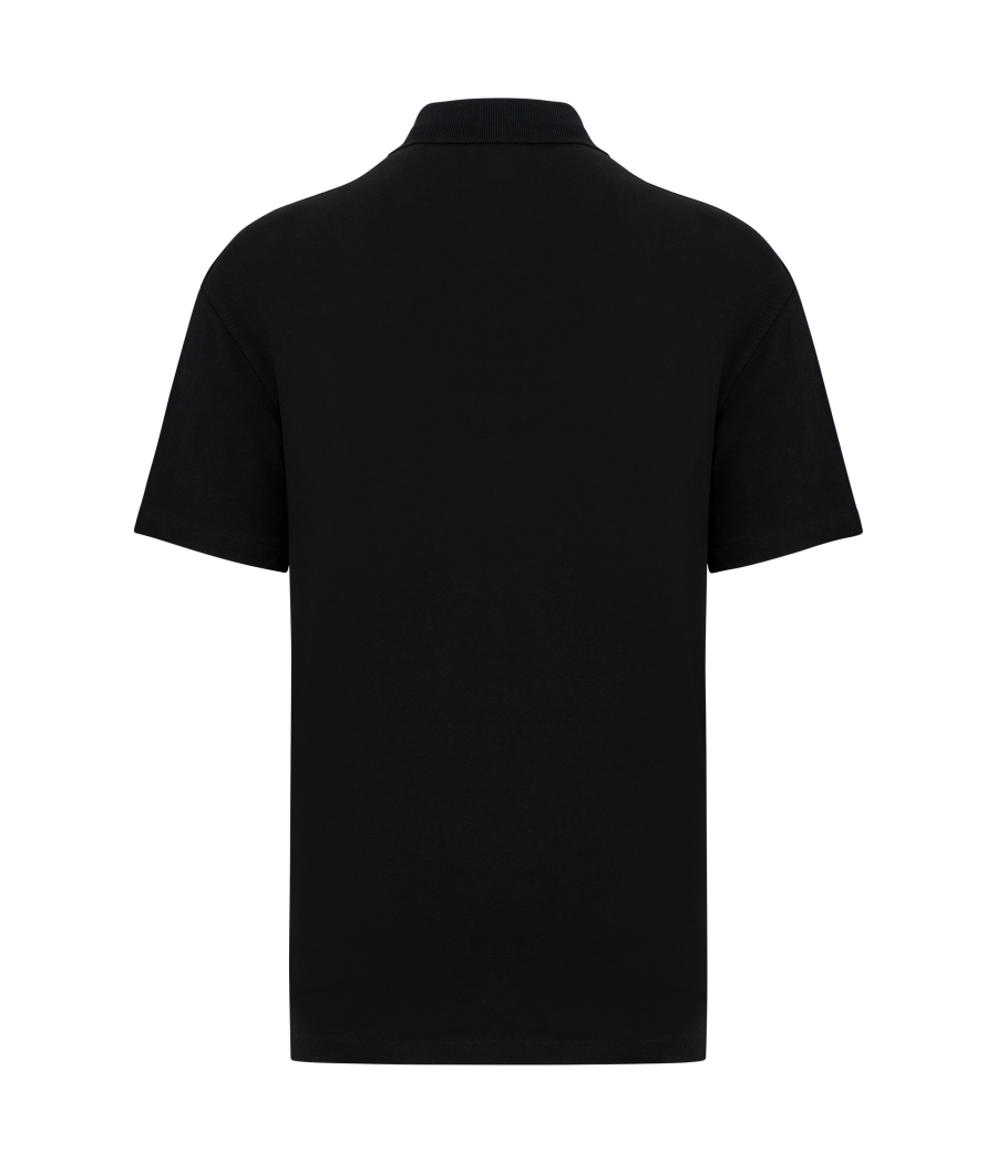 Polo écoresponsable maille piquée à épaules tombantes homme