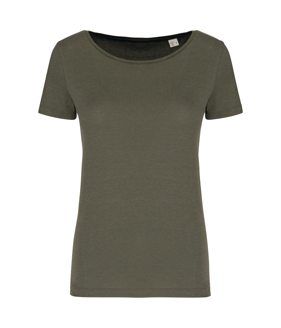 T-shirt écoresponsable en modal femme