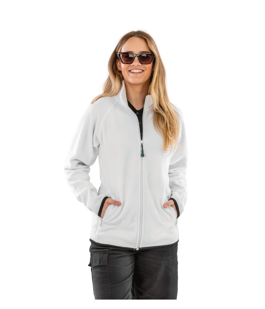 Veste polarthermique en polaire recyclée