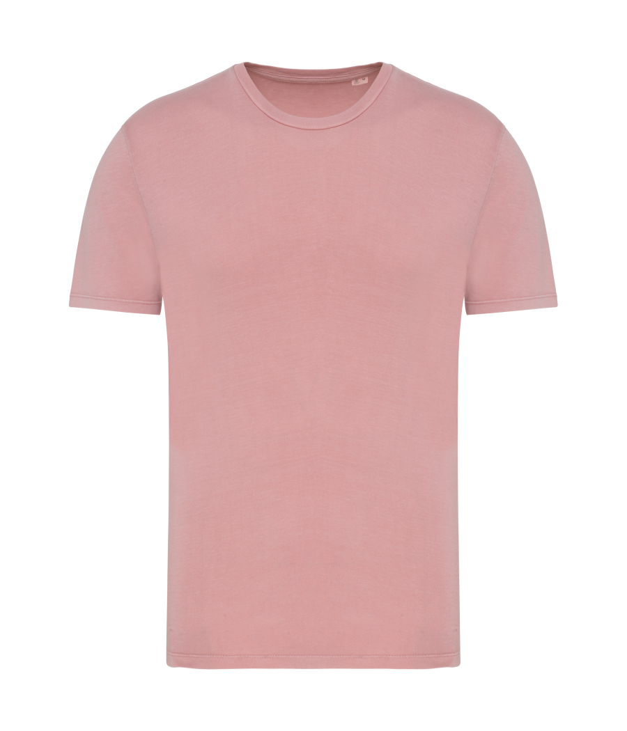 T-shirt écoresponsable délavé unisexe