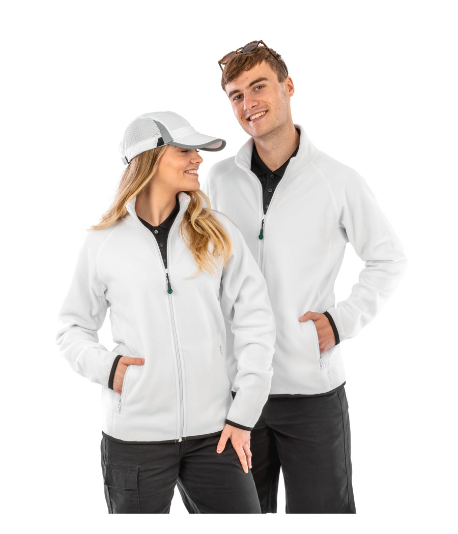 Veste polarthermique en polaire recyclée