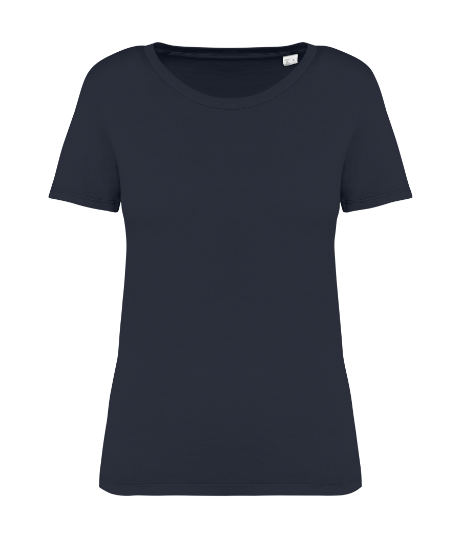 T-shirt écoresponsable délavé femme