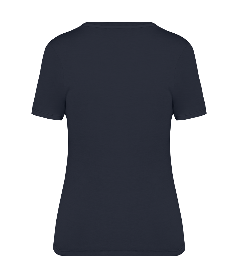 T-shirt écoresponsable délavé femme