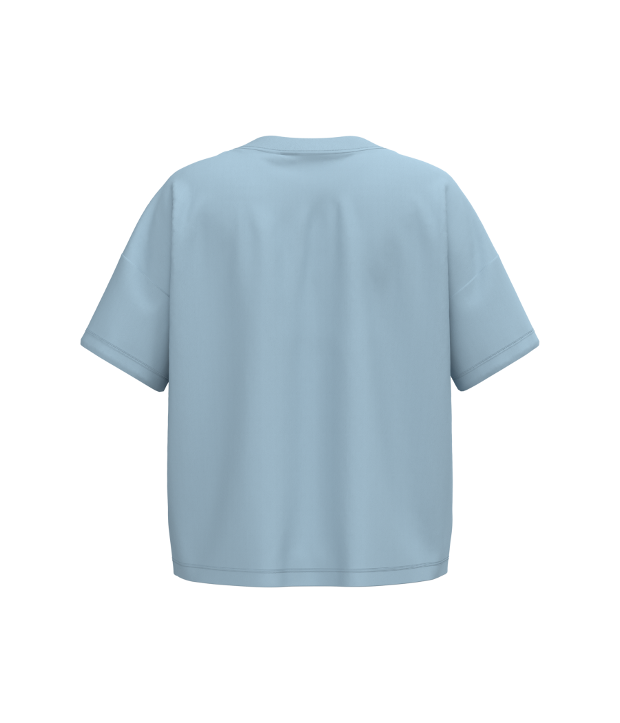 T-shirt écoresponsable oversize femme