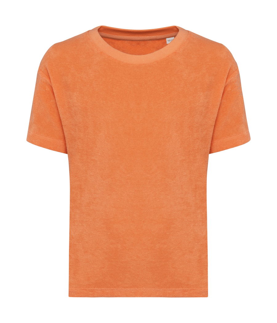 T-shirt écoresponsable en éponge fille