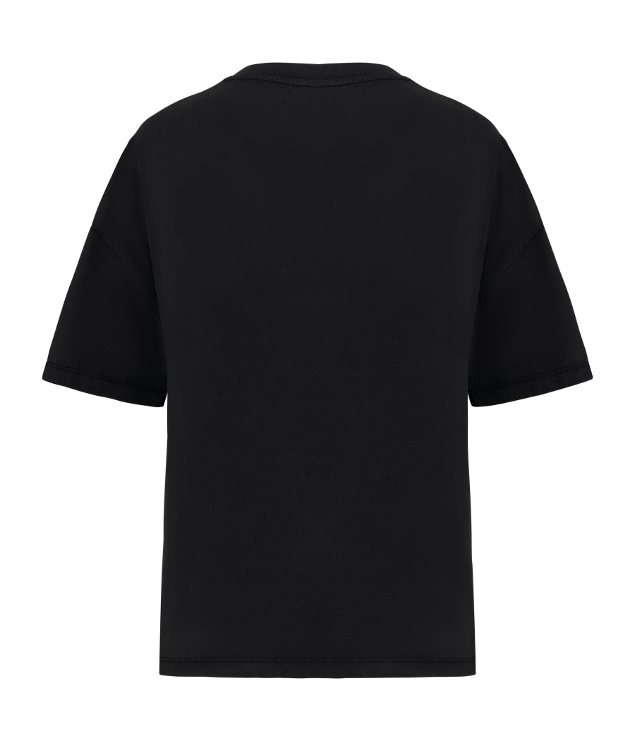 T-shirt écoresponsable oversize délavé femme