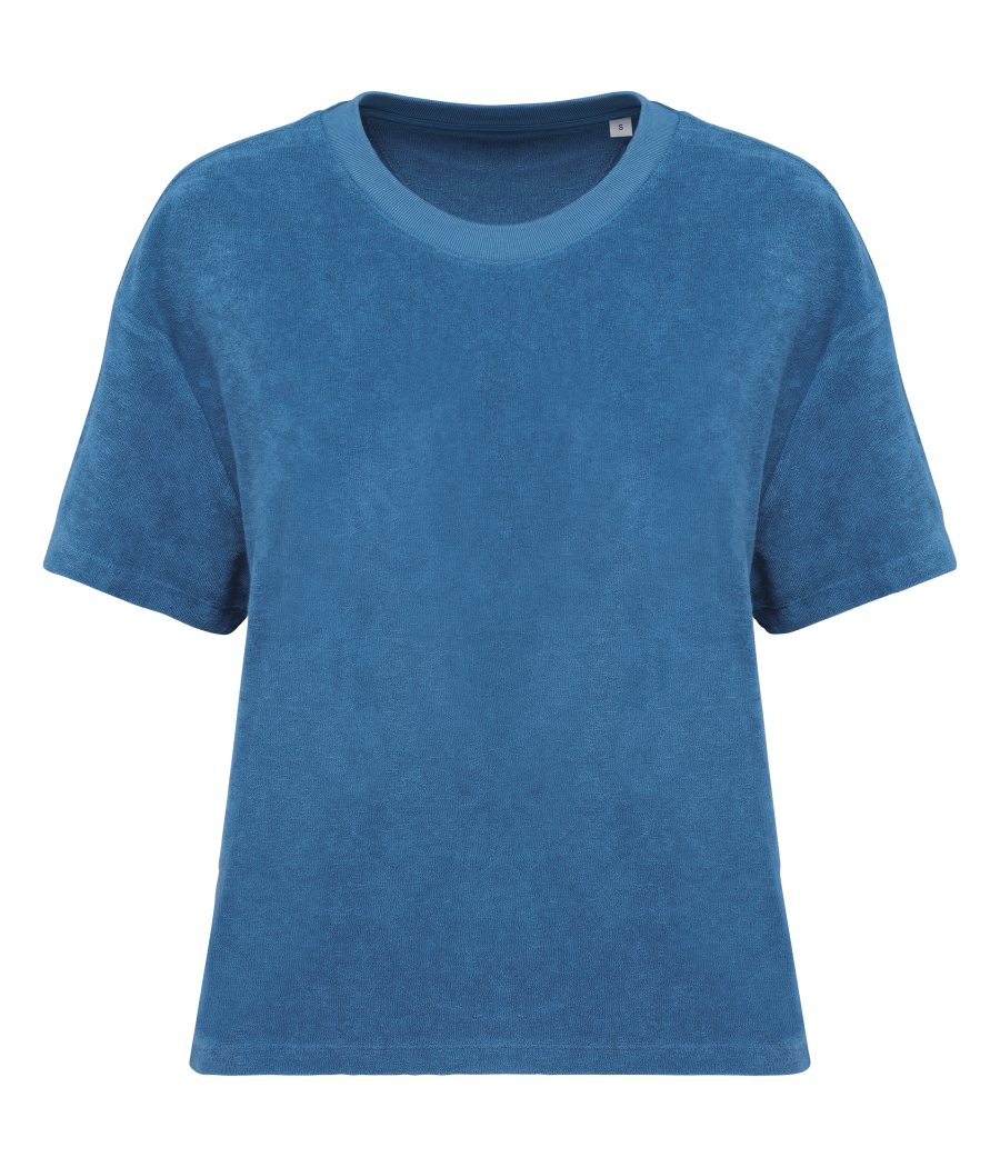 T-shirt écoresponsable en éponge femme