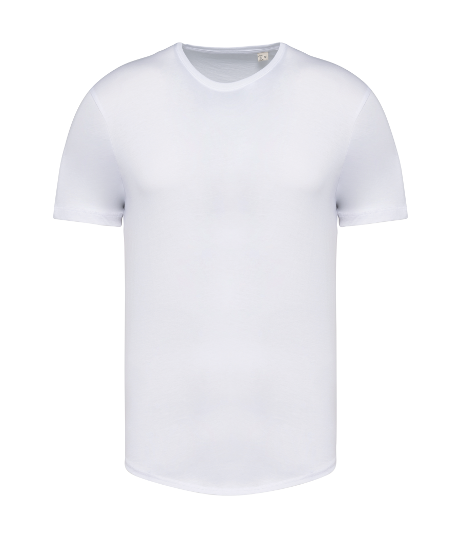 T-shirt écoresponsable bas arrondi homme