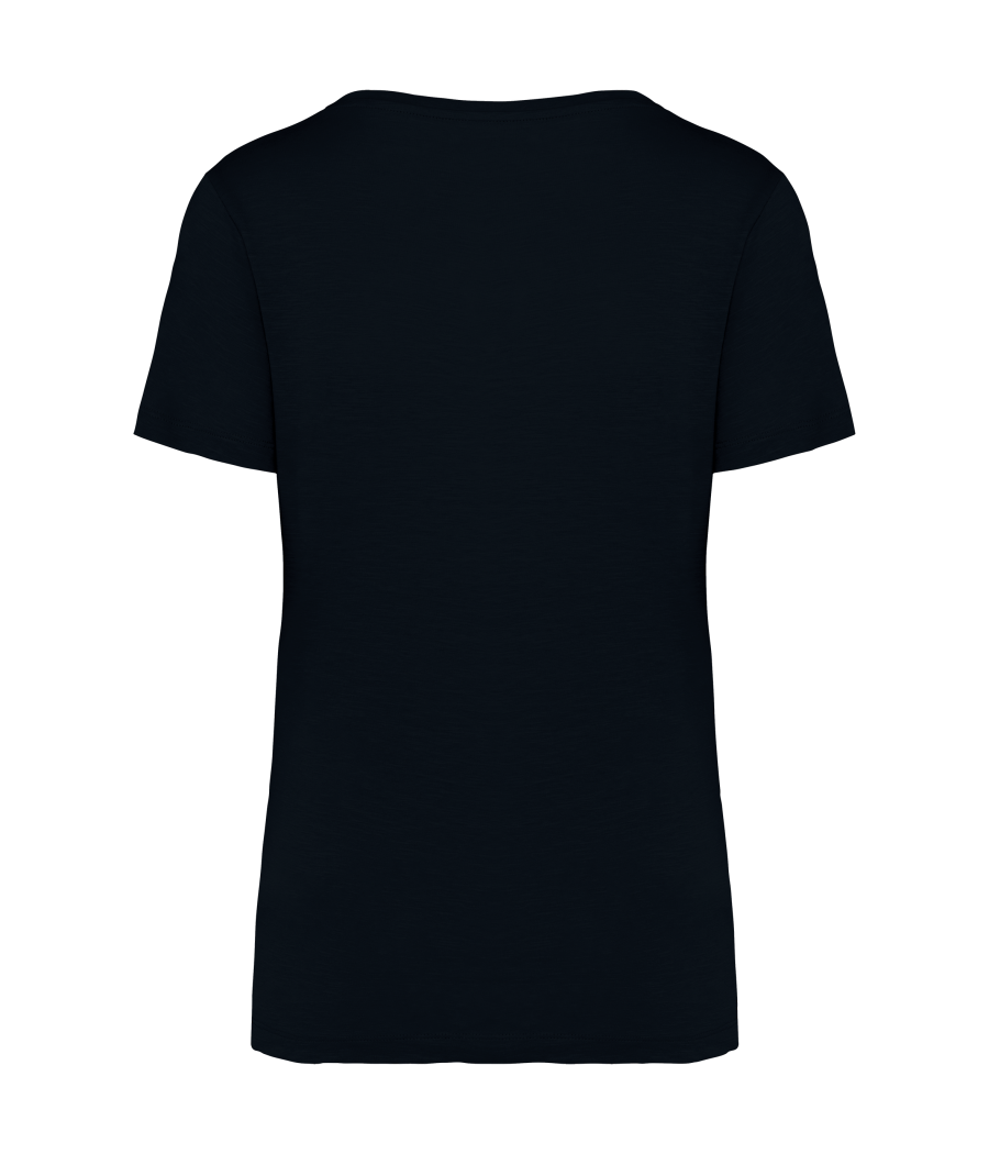 T-shirt écoresponsable slub femme