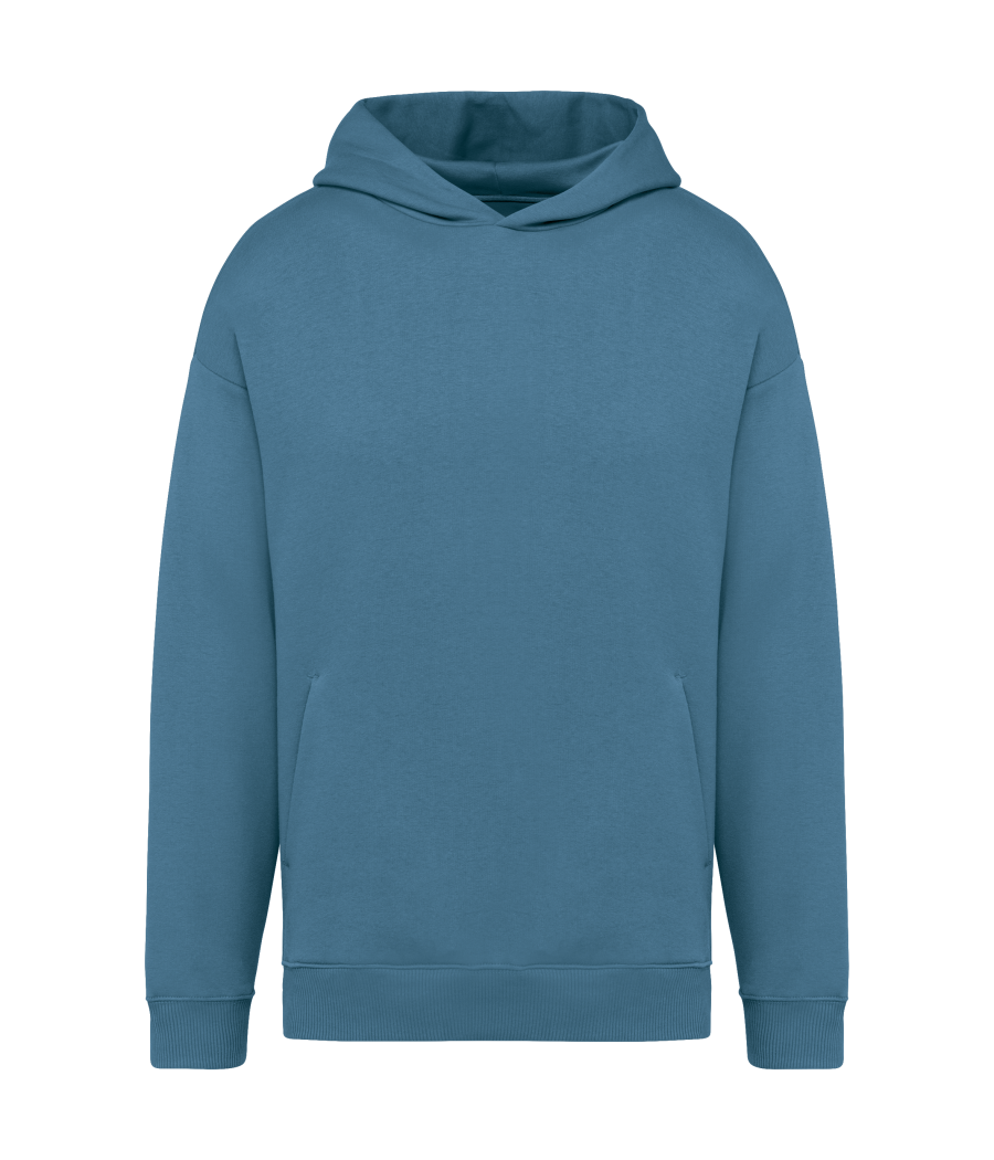 Sweat-shirt écoresponsable à capuche oversize unisexe