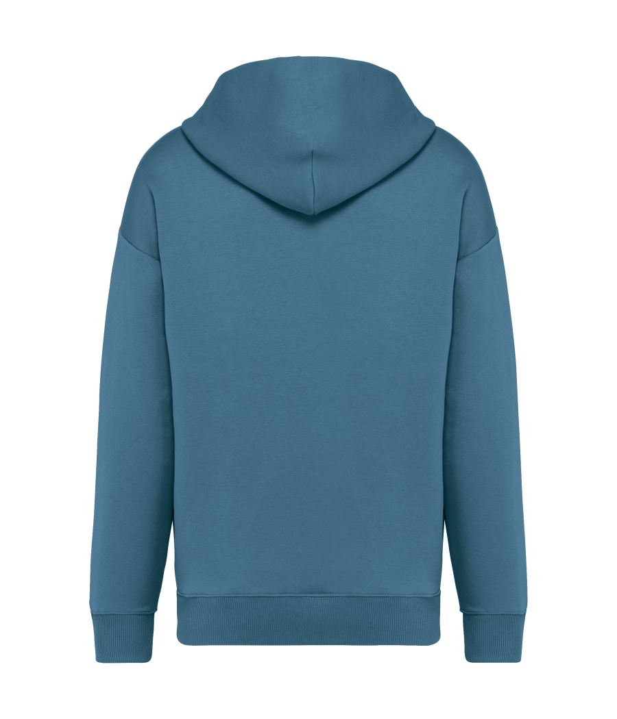 Sweat-shirt écoresponsable à capuche oversize unisexe