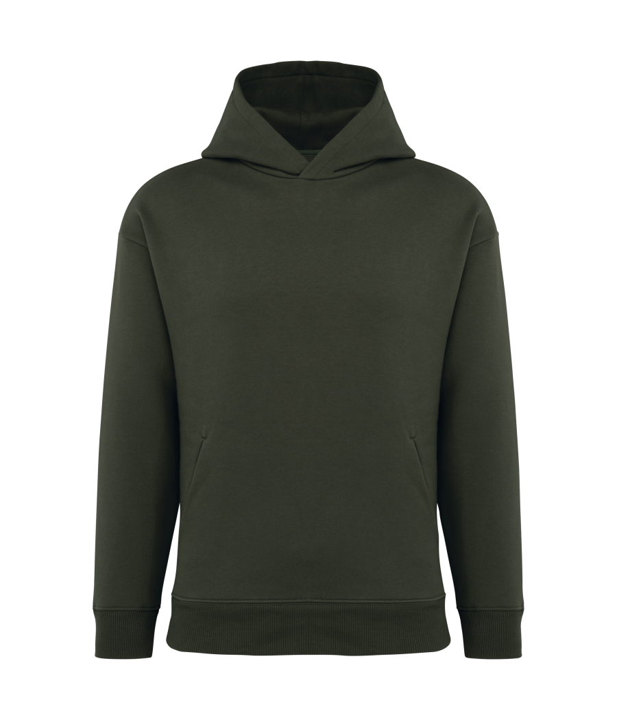 Sweat-shirt écoresponsable à capuche oversize unisexe