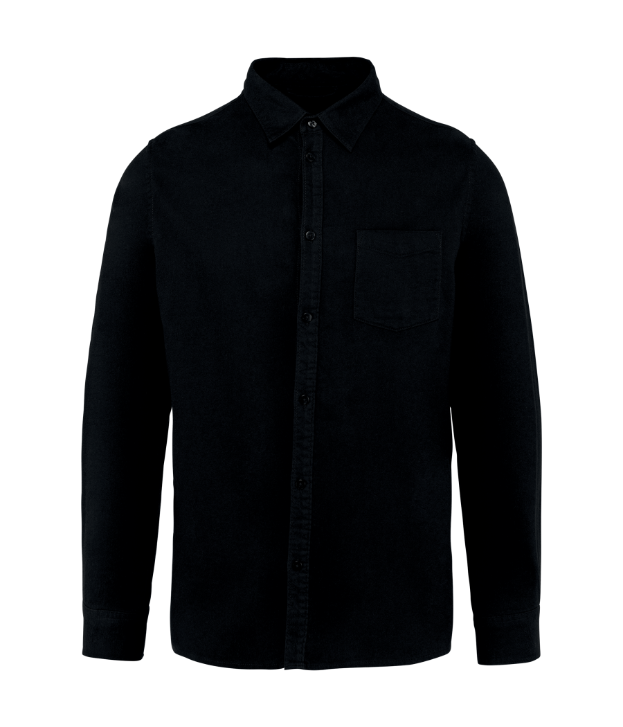 Chemise écoresponsable en flanelle homme