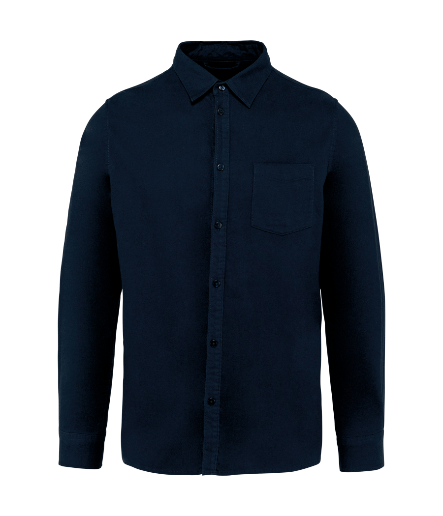 Chemise écoresponsable en flanelle homme