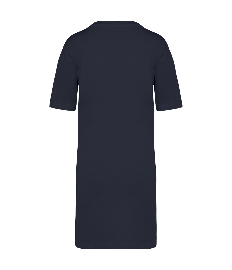 Robe t-shirt écoresponsable délavée femme