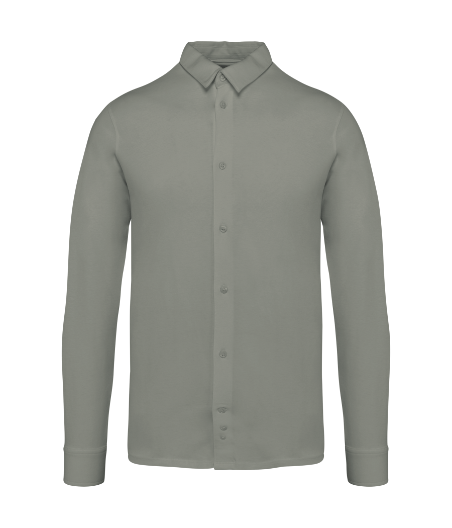 Chemise écoresponsable en jersey homme