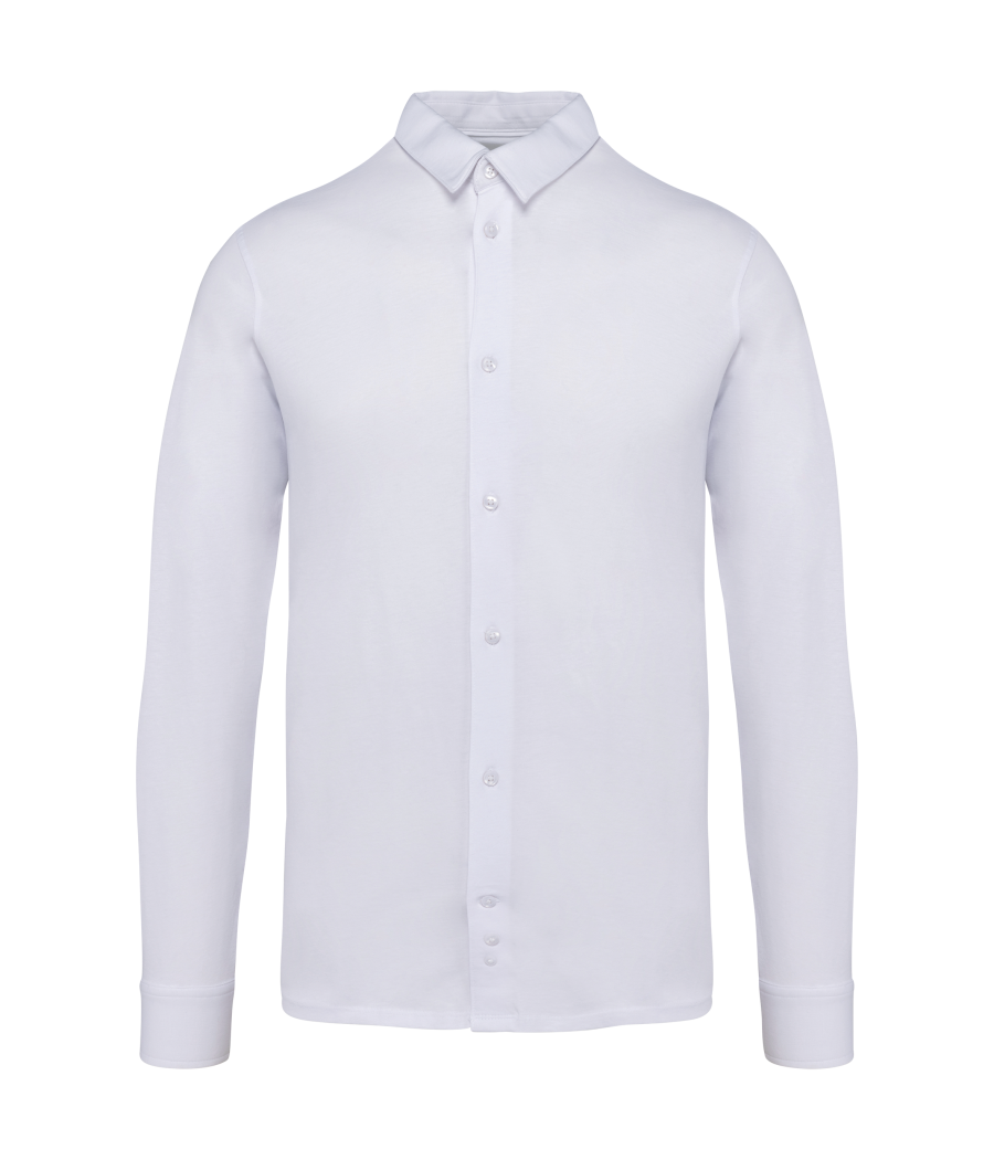 Chemise écoresponsable en jersey homme
