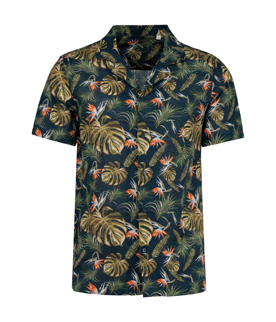 Chemise imprimé hawaïen homme