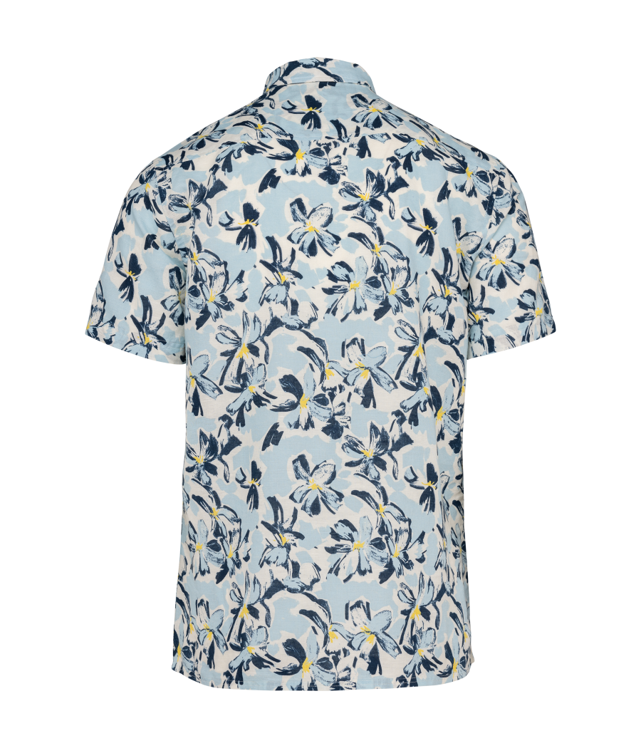 Chemise imprimé végétal homme
