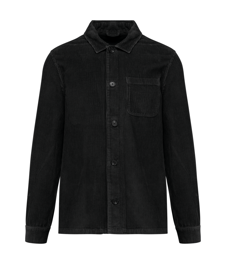 Veste écoresponsable en velours côtelé homme