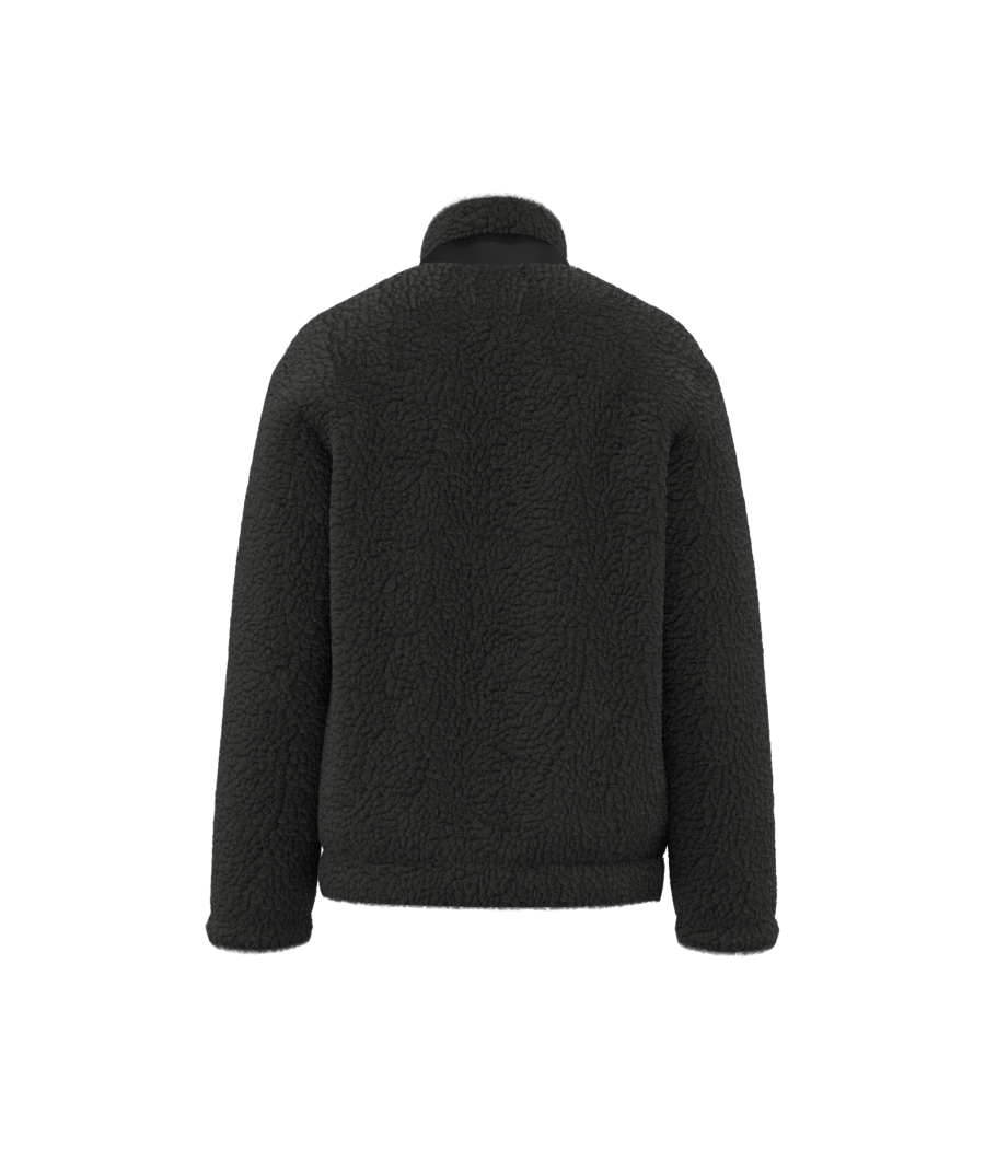 Veste écoresponsable en sherpa unisexe