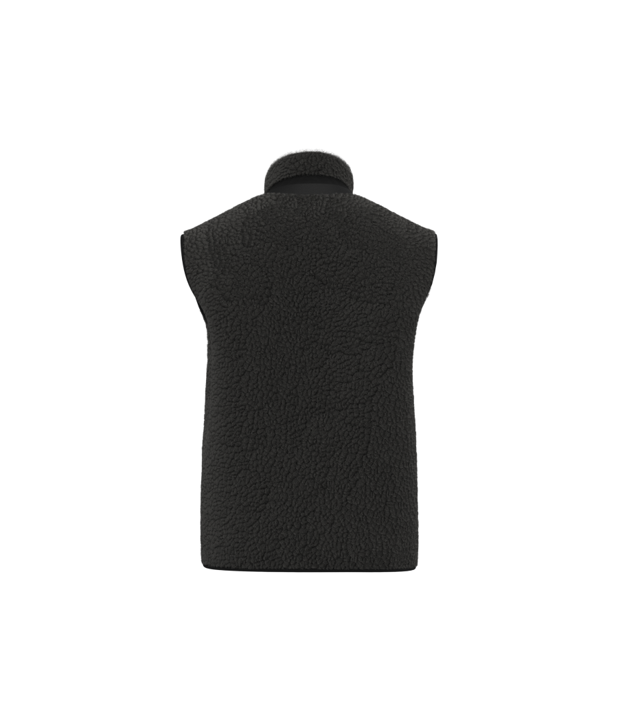 Bodywarmer écoresponsable en sherpa unisexe