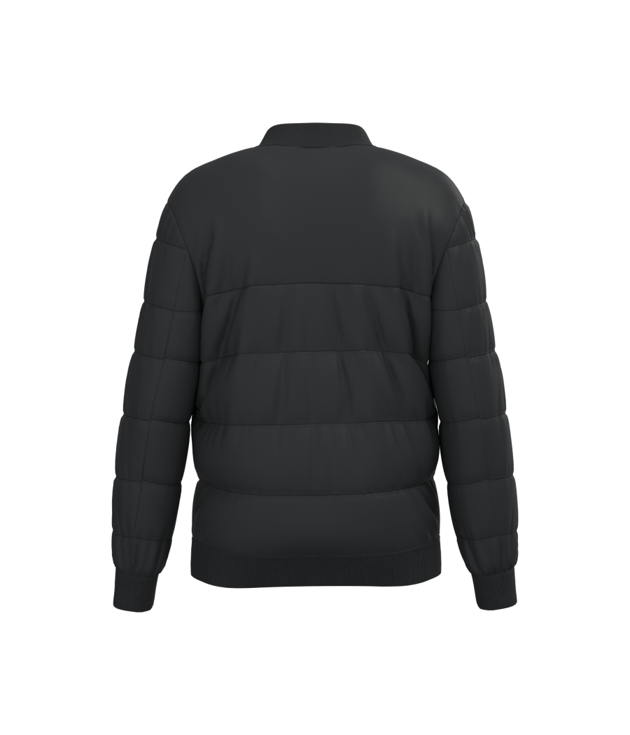 Veste matelassée écoresponsable à col teddy unisexe