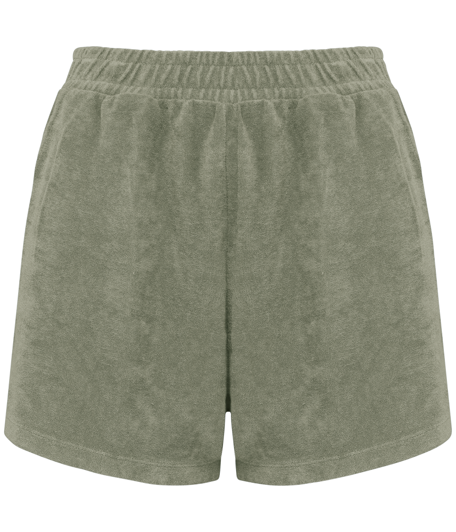 Short écoresponsable en éponge femme