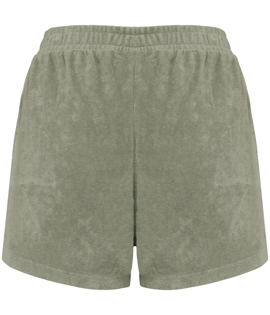 Short écoresponsable en éponge femme