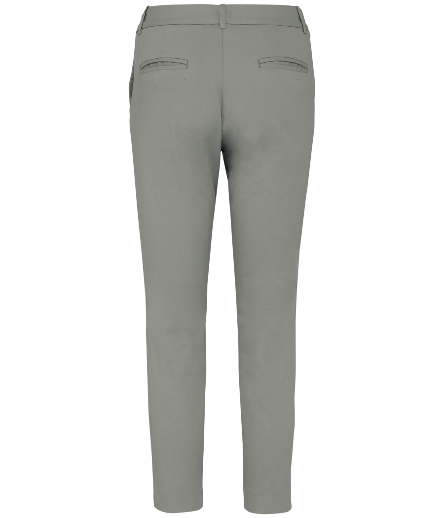 Pantalon chino 7/8 écoresponsable femme