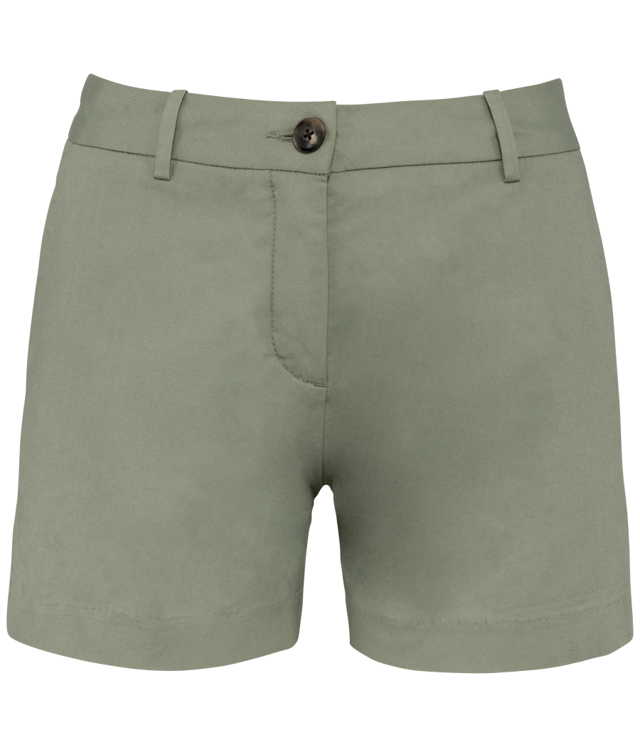 Bermuda chino écoresponsable femme