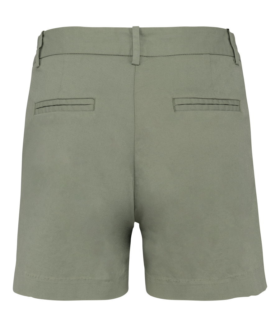 Bermuda chino écoresponsable femme