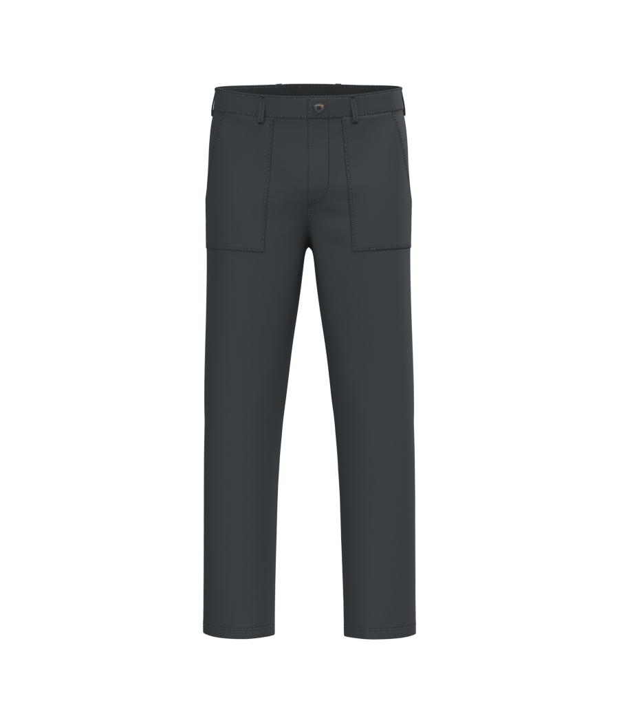 Pantalon utility écoresponsable délavé homme
