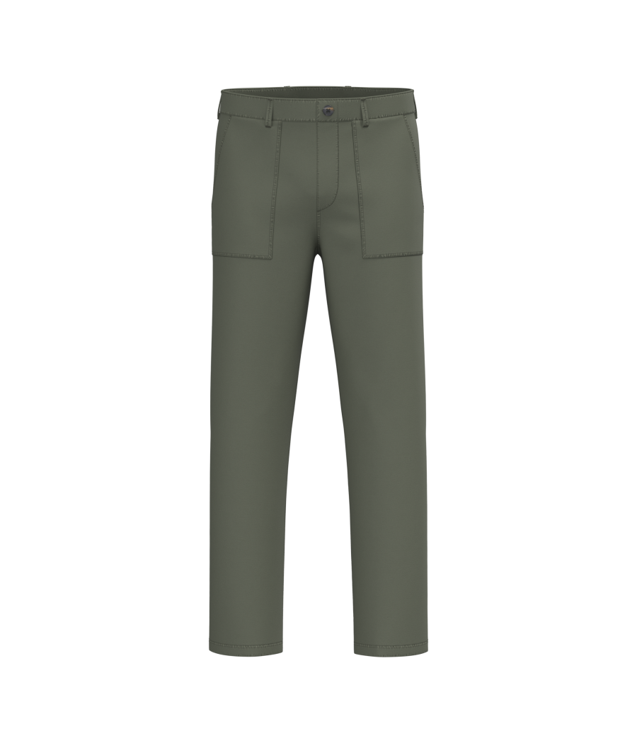 Pantalon utility écoresponsable délavé homme