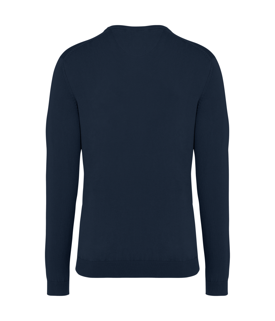 Pull écoresponsable délavé à col rond homme