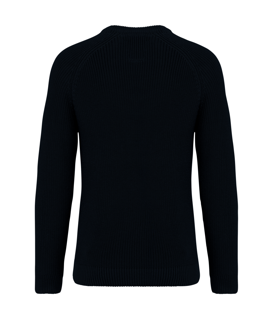 Pull écoresponsable à grosses mailles homme