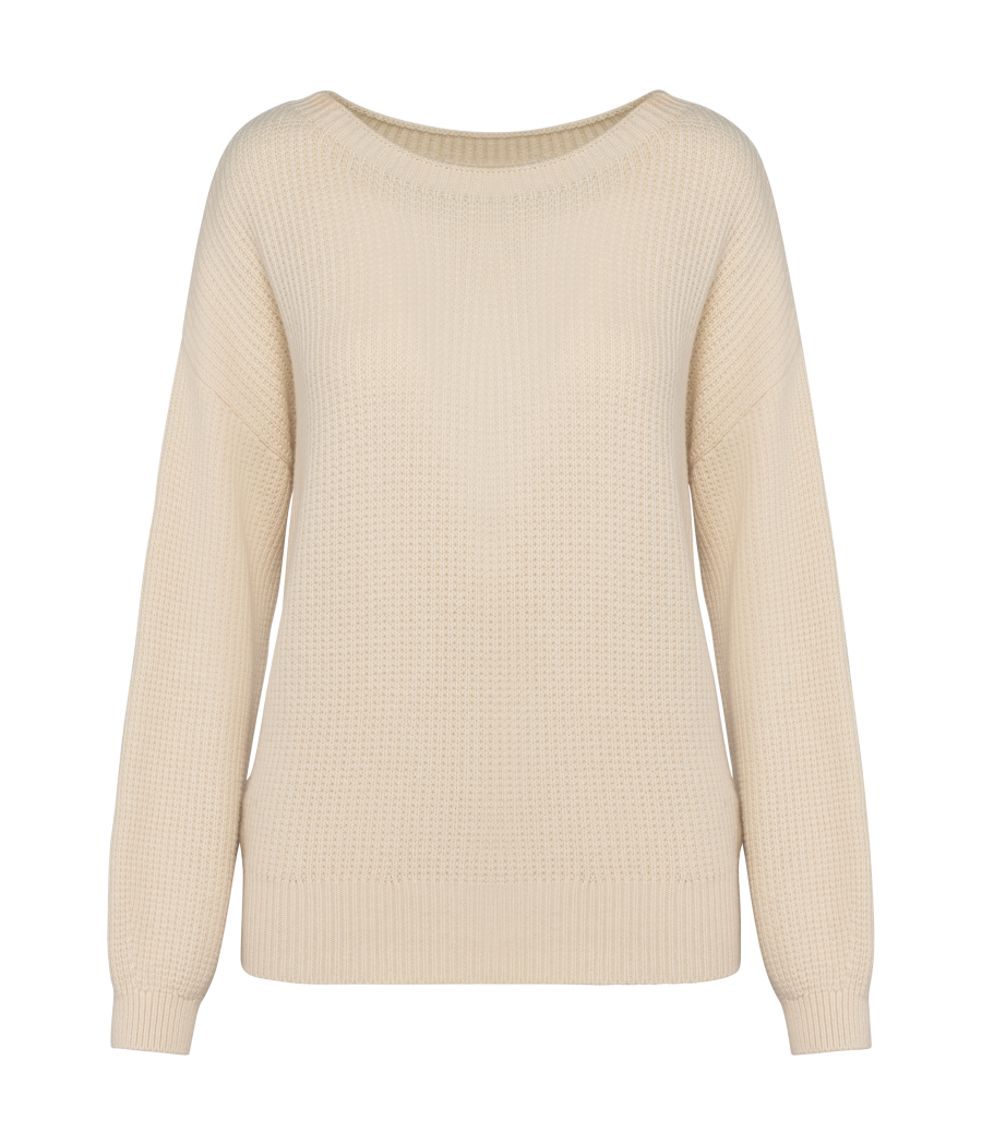 Pull écoresponsable en laine mérinos femme