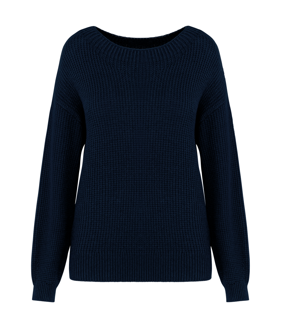 Pull écoresponsable en laine mérinos femme