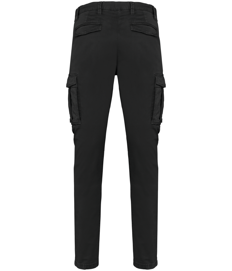 Pantalon cargo écoresponsable délavé homme