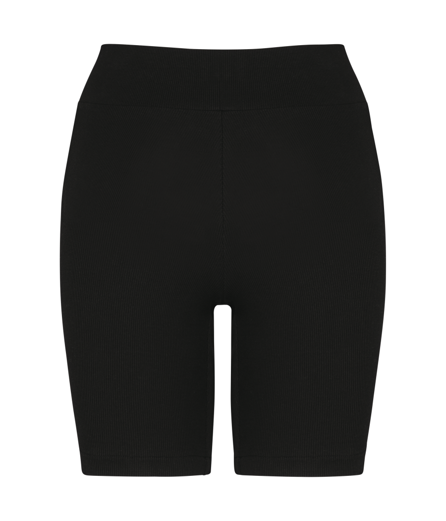 Short écoresponsable côtelé femme