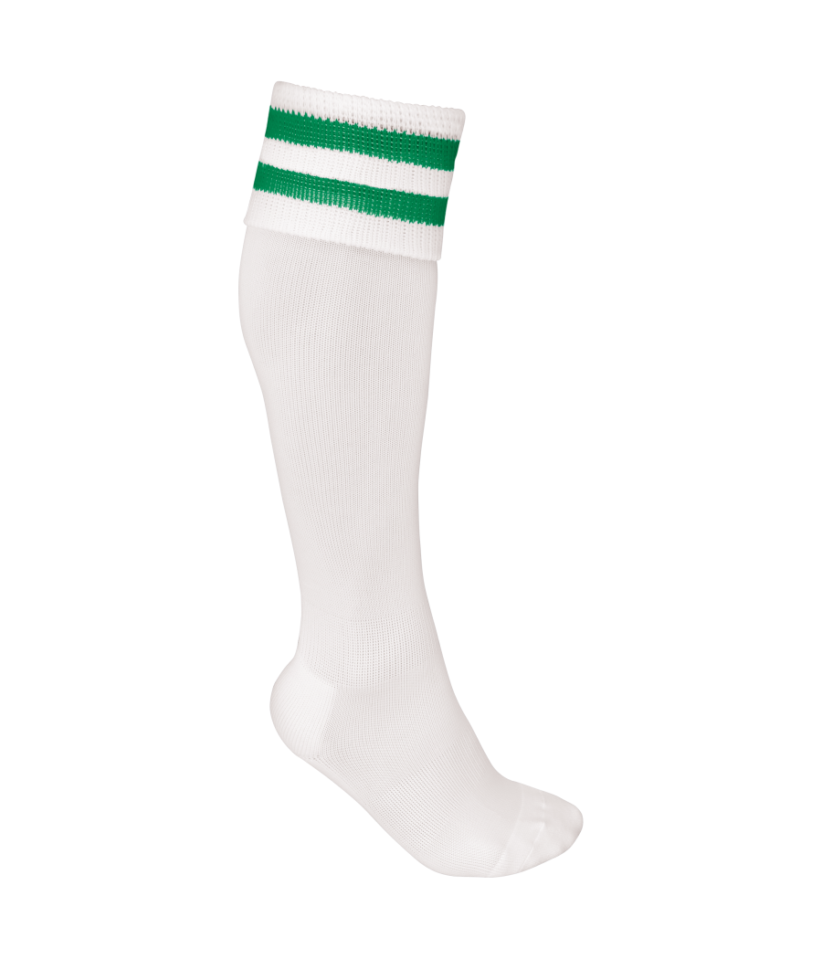 Chaussettes de sport rayées unisexe