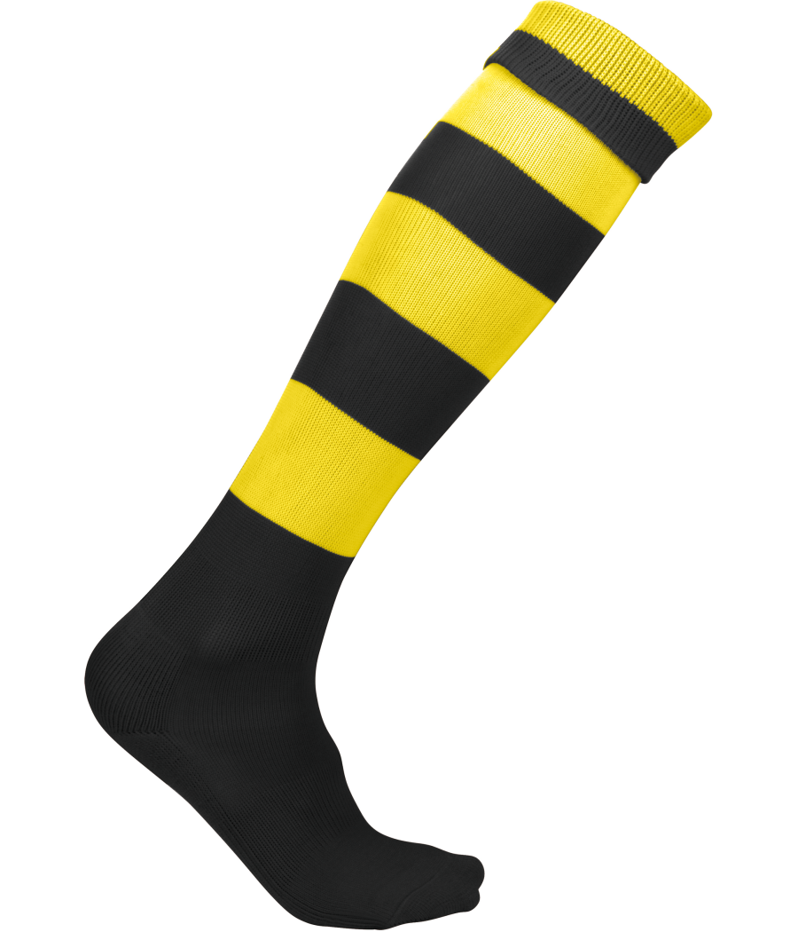 Chaussettes de sport cerclées unisexe