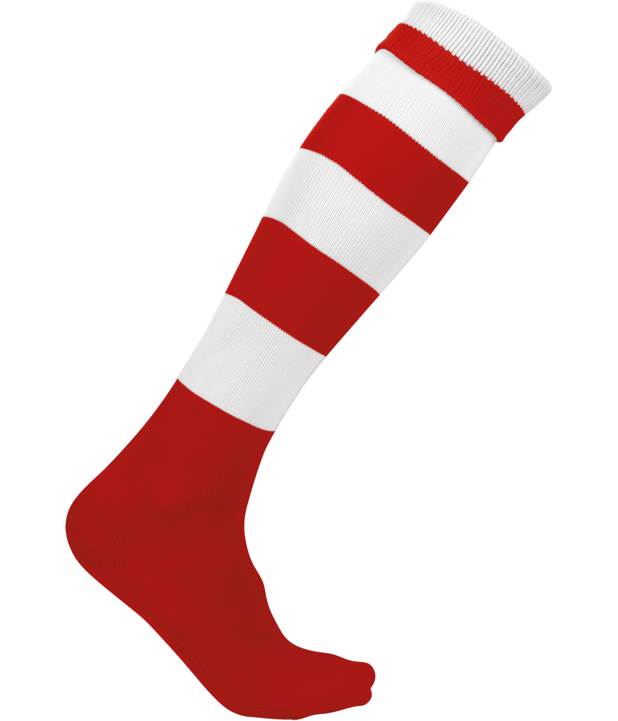 Chaussettes de sport cerclées unisexe