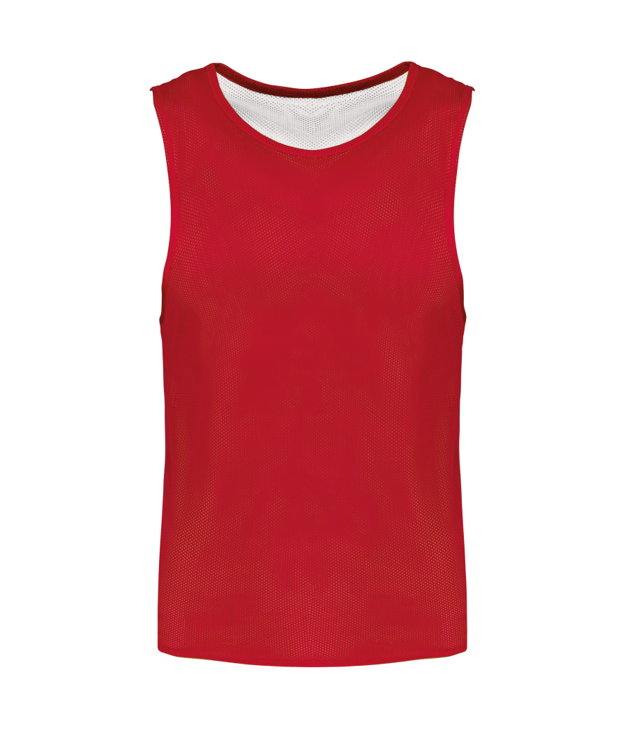 Chasuble réversible multisports unisexe