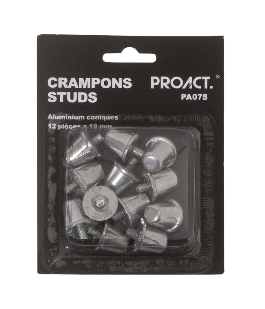 Boîte de 12 crampons  alu coniques