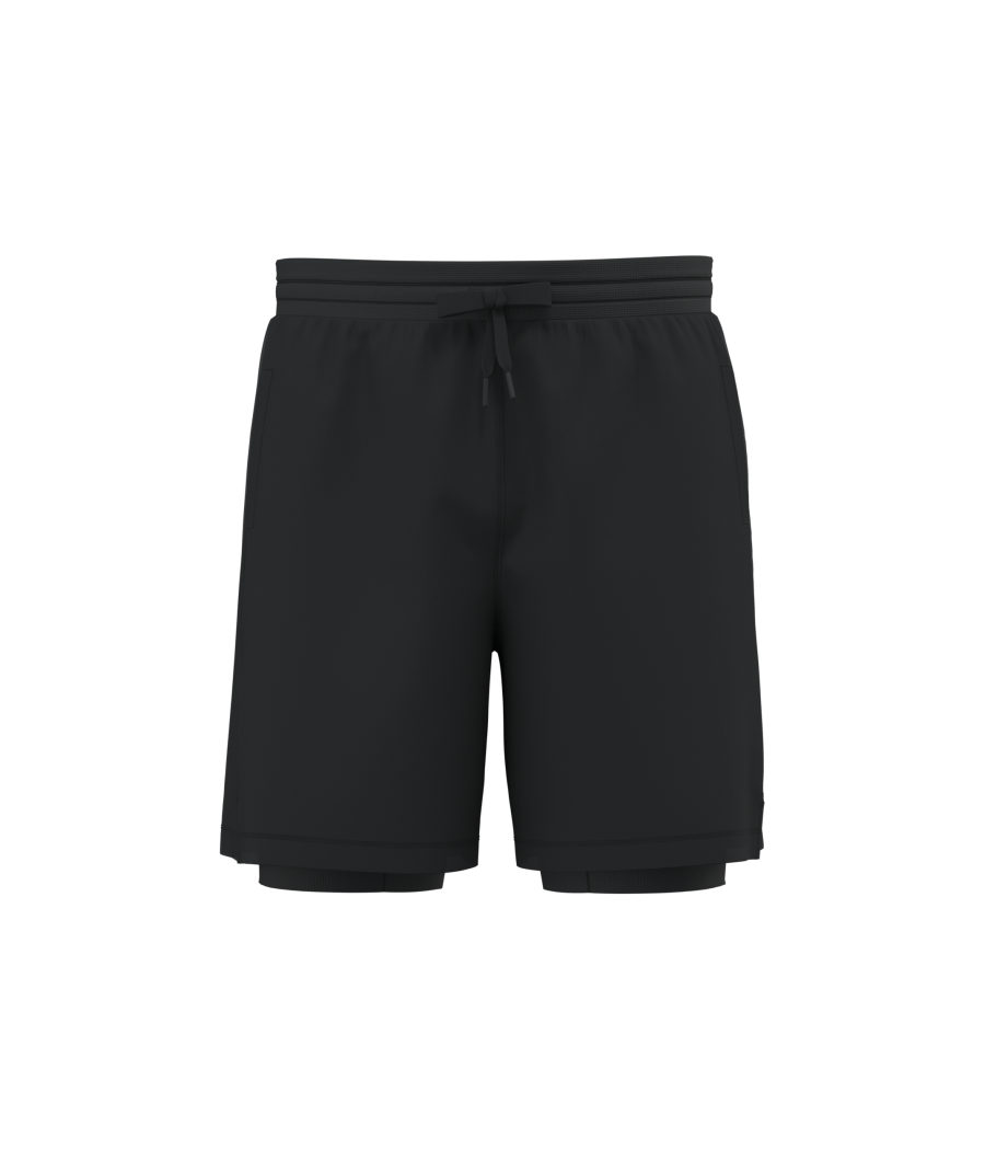 Short écoresponsable 2 en 1 avec sous short intégré homme