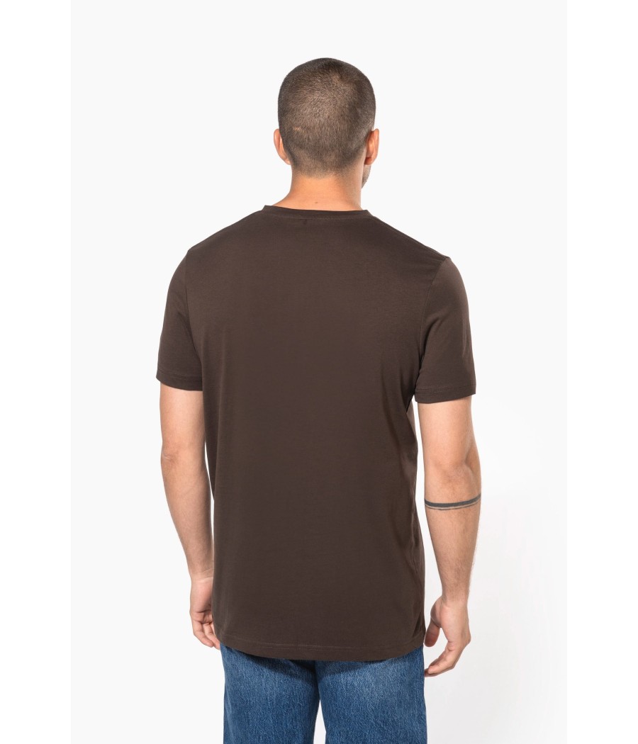 T-shirt col V manches courtes homme