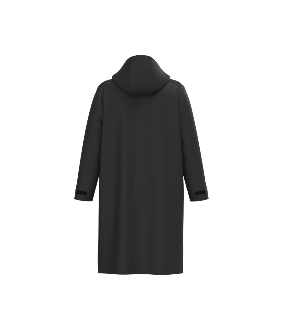 Parka longue doublée sherpa unisexe