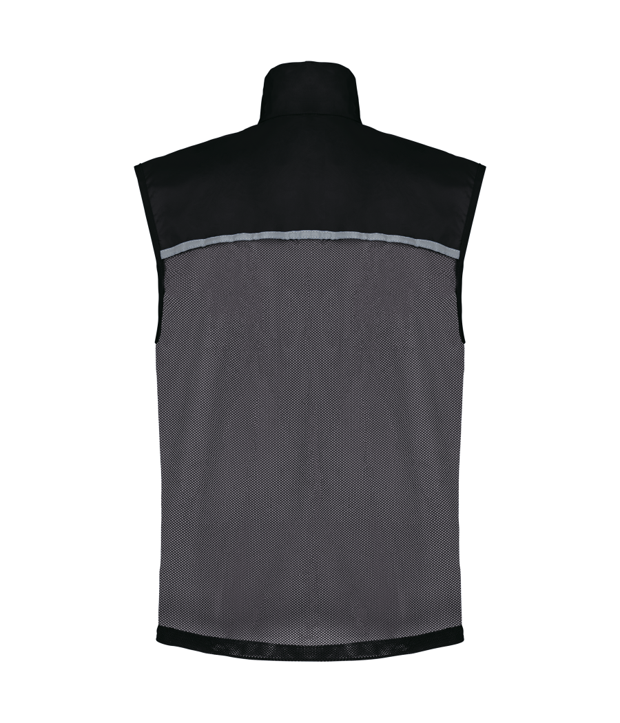 Runner - gilet d'entraînement dos filet unisexe