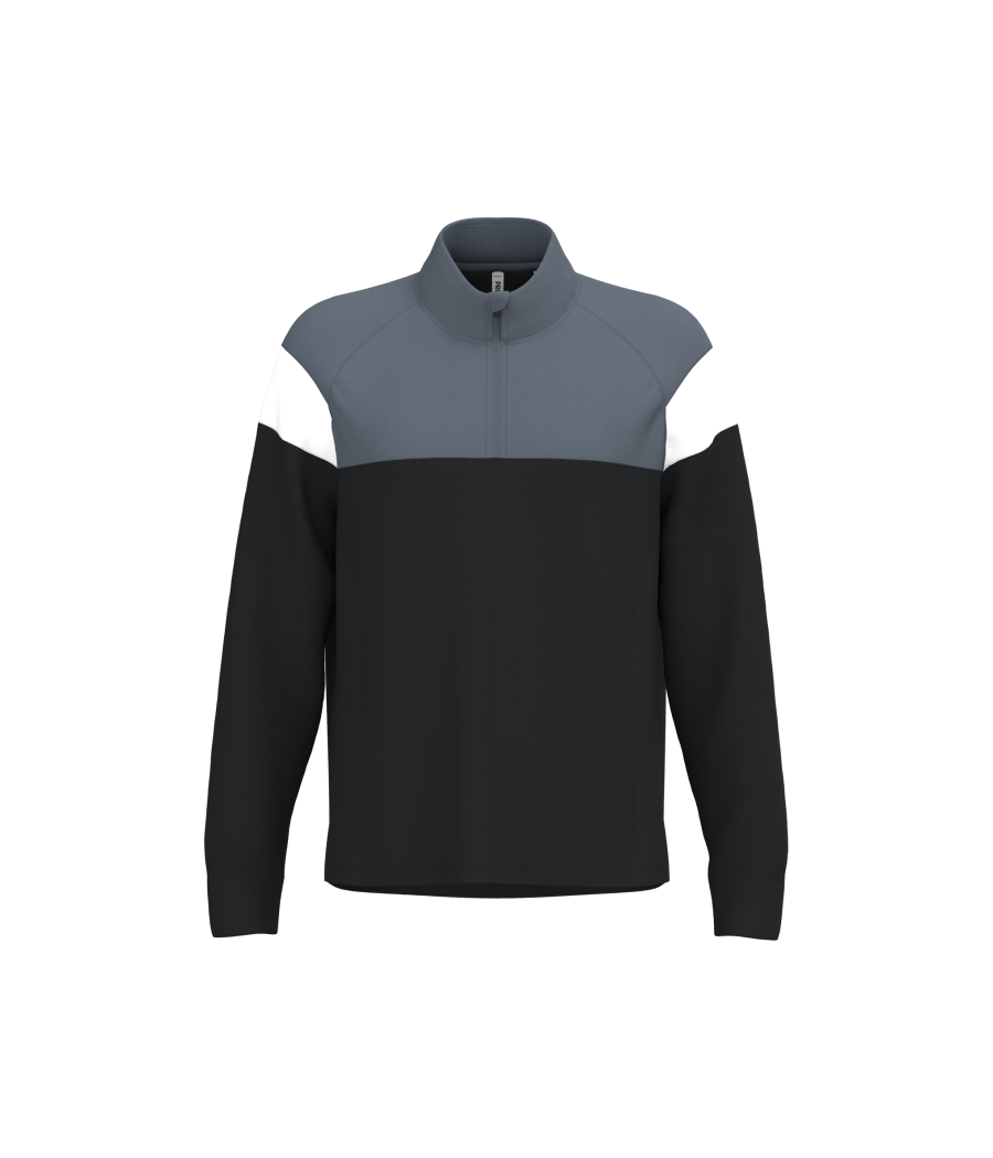 Sweat d'entrainement 1/4 zip unisexe